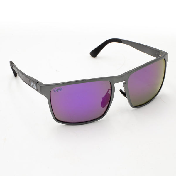 Virtue V-Inertia Polarized Sunglasses - Gunmetal Amethyst