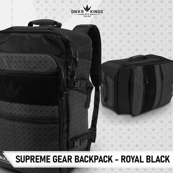 Bunkerkings Supreme Gear Backpack - Royal Black