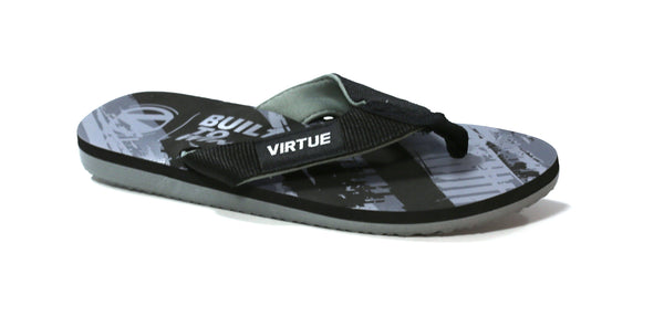 Virtue Onset Flip-Flops - Graphic Black