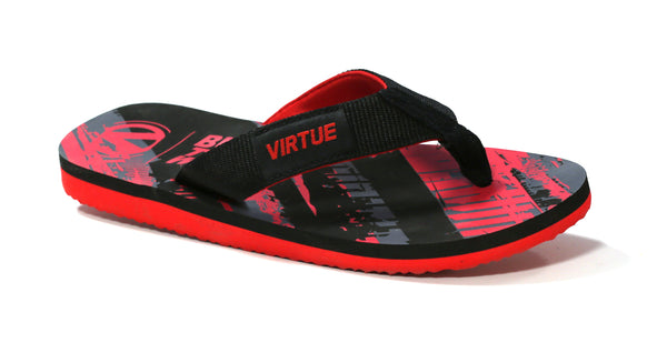 Virtue Onset Flip-Flops - Graphic Red
