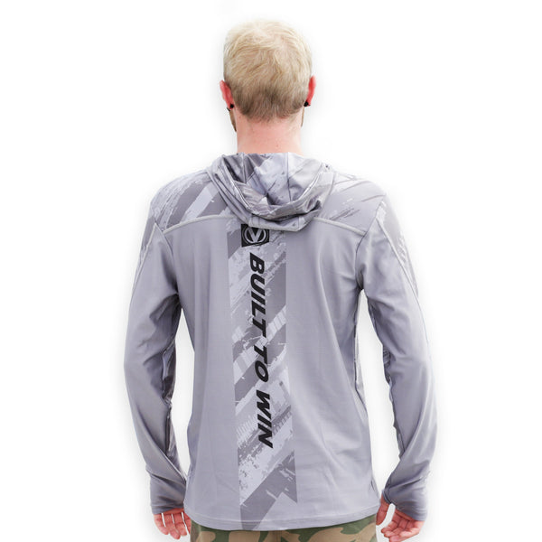 Virtue Dryfit Proformance Hooded Jersey - Graphic Gray