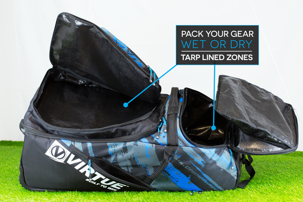 zzz - Virtue High Roller V2 Gearbag - Graphic Cyan