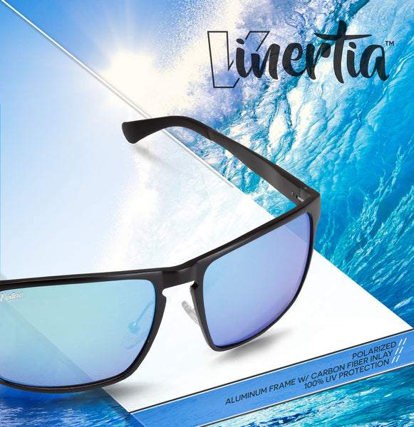 Virtue V-Inertia Polarized Sunglasses - Ice Black