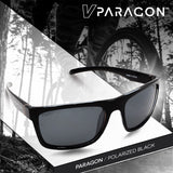 Virtue V-Paragon Polarized Sunglasses - Polished Smoke Black
