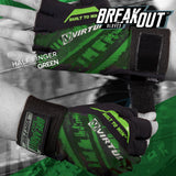 zzz - Virtue Mesh Breakout Gloves - Half Finger - Graphic Green
