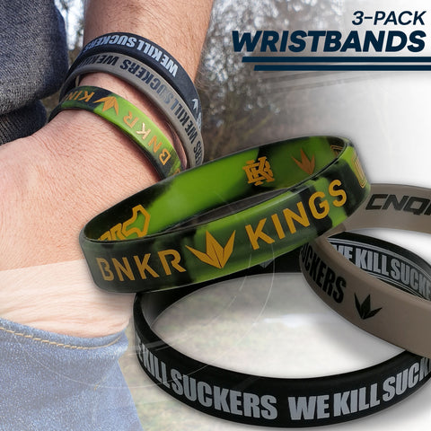 products/bunkerkings_wristbands_blackTanOlive_Lifestyle.jpg