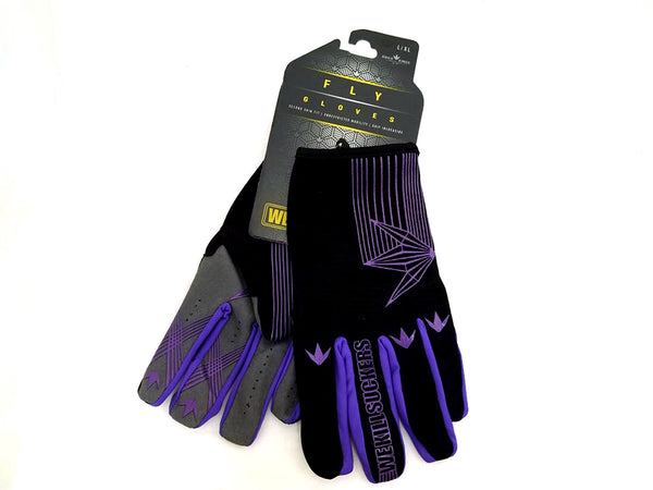 Bunkerkings Fly Paintball Gloves - Purple