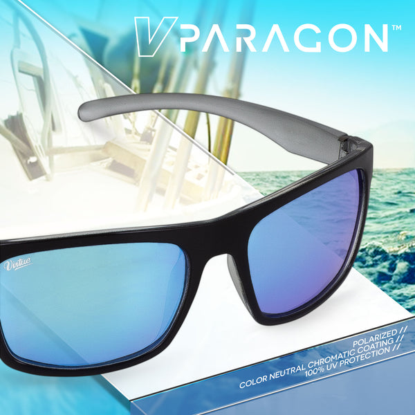 Virtue v.Paragon Sunglasses - Polished Ice Black